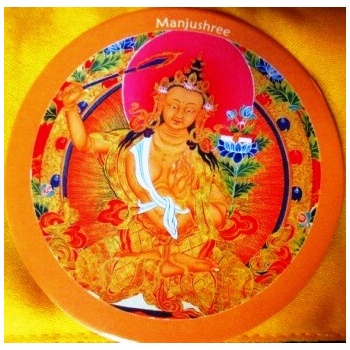 Manjushree - samolepka
