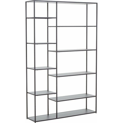 Premier Housewares Sivý oceľový regál 120x188x30 cm Acero