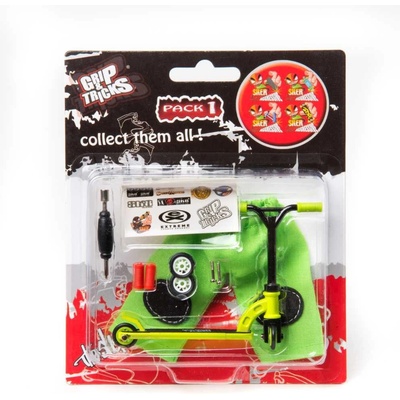 Grip & Tricks Играчка за пръсти Скутер, зелен (gt-sc-m6)