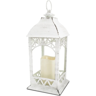 HomeLife LED lampáš dekoračný, biela ZK6119