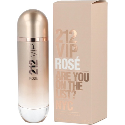 Carolina Herrera 212 VIP Rose parfumovaná voda dámska 125 ml