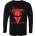 Plastic head мъжка тениска с дълъг ръкав venom - black metal - (ЧЕРВЕНА) - plastic head - ph13375ls