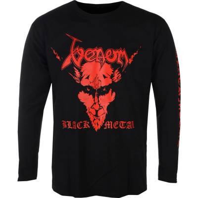 Plastic head мъжка тениска с дълъг ръкав venom - black metal - (ЧЕРВЕНА) - plastic head - ph13375ls
