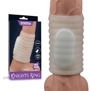  Вибриращ пенис ръкав, вълни - Wave Knights Ring IV (LVTOY00602)