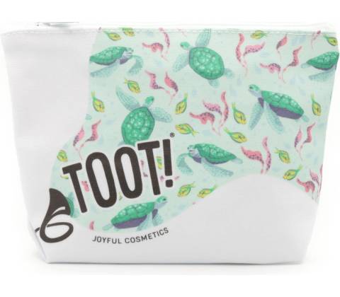 TOOT! make up bag turtle