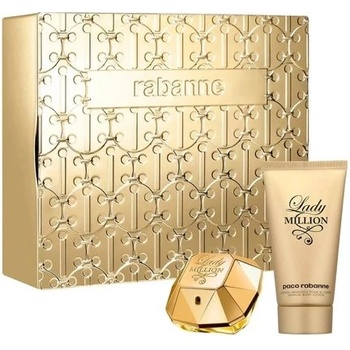 Paco Rabanne Lady Million EDP Spray 50 ml + Body Lotion 75 ml комплект за жени