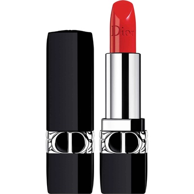 Dior Couture Colour Floral сатенен финиш кремообразно червило 080 Red Smile пълнител 3.5 г