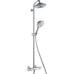 Hansgrohe Raindance S - Душ комплект Showerpipe 240 с термостат, 3 струи, EcoSmart 9 l/min, хром 27116000 (27116000)