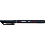 STABILO Алкохолен маркер 0, 7 mm, STABILO "OHPen F", черен 842/46 (842/46)