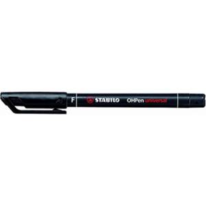 STABILO Алкохолен маркер 0, 7 mm, STABILO "OHPen F", черен 842/46 (842/46)