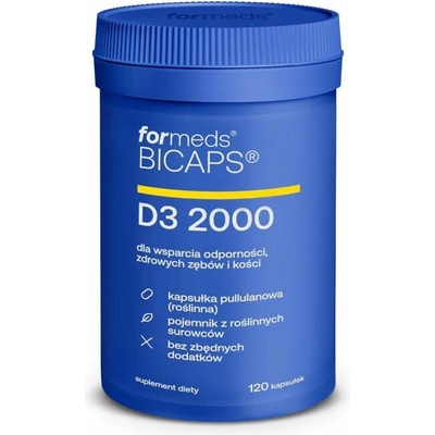 Formeds Bicaps D3 2000 IU 120 kapsúl