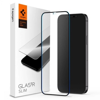 Spigen Защитно фолио Spigen Sticla FC за iPhone 12 Pro Max, Black (AGL01468) (AGL01468)