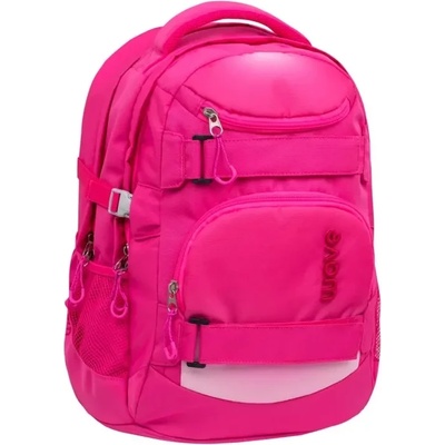 Wave Ученическа тийн раница Belmil WAVE Ombre Light Pink