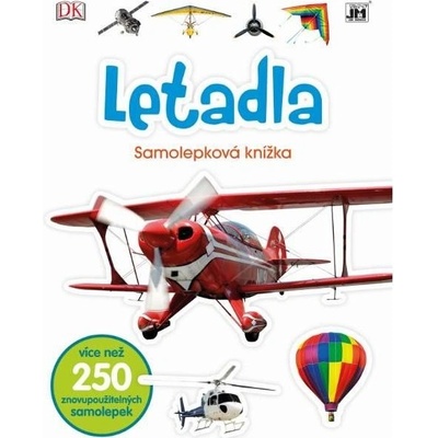 Samolepková knížka Letadla