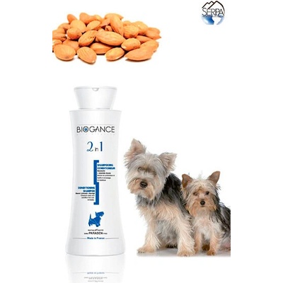 BIOGANCE 2 in 1 shampoo антистатичен шампоан с балсам за куче 250ml