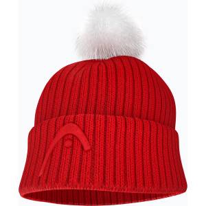 HEAD Дамска зимна шапка HEAD Julia Beanie red