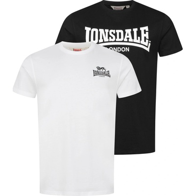 Lonsdale regular fit double pack čierne