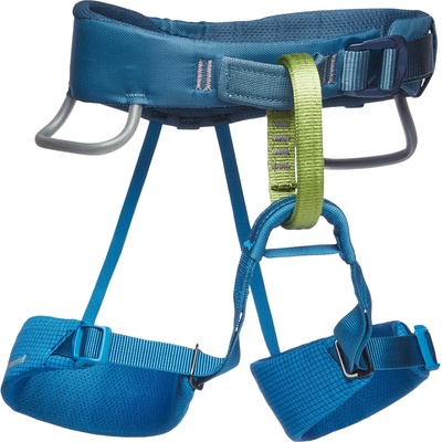 Black Diamond Детска сбруя - седалка Black diamond Kid's Momentum Harness Climbing harness - Kingfisher - размер One Size (306-0068-0111)