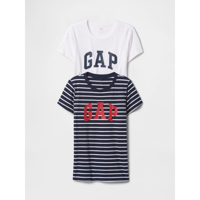 GAP Tričko s logom 2 ks Viacfarebná