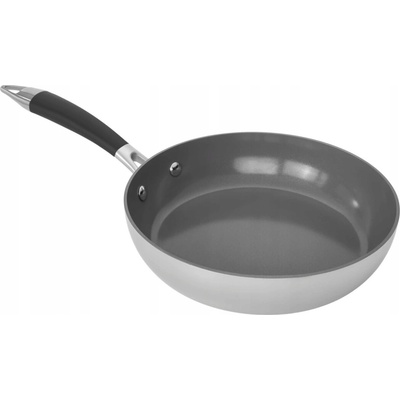 Shiori Nerezová ocel 304 Pro pánev s keramickým povrchem, indukce, 24 cm