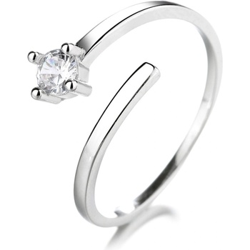 Silenti Jewelry Сребърен пръстен "Лекота" - 5 - 49мм (15.6мм диам. )