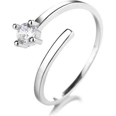 Silenti Jewelry Сребърен пръстен "Лекота" - 5 - 49мм (15.6мм диам. )