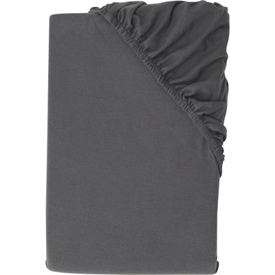 Livarno Napínací prostěradlo z jemného flanelu šedá 140-160x200