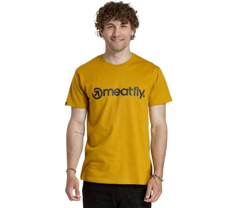 Meatfly MF Logo Deep yellow