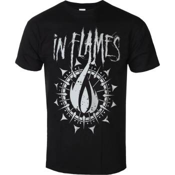 NNM мъжка тениска In Flames - Flame - Black - 50790800