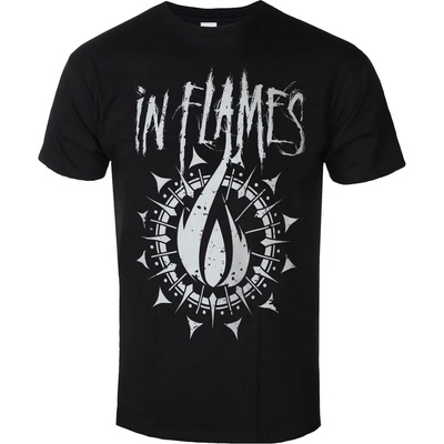 NNM мъжка тениска In Flames - Flame - Black - 50790800