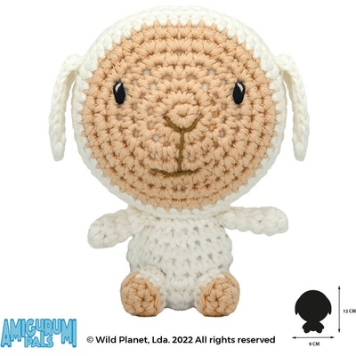 Wild Planet Ръчно плетена играчка, Овца 12см. Wild Planet (K8687)