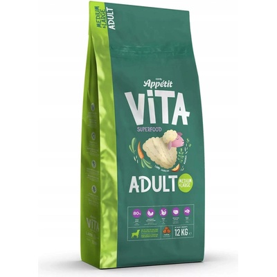 Comfy Appetit Vita Adult Medium & Large jehněčí 12 kg