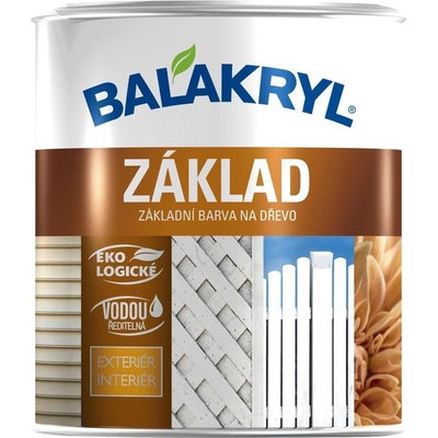 Pam Základná farba na drevo 0,7 kg biela