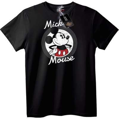NOONEBRAND Тениска Mickey Mouse Класика - 2XL, White