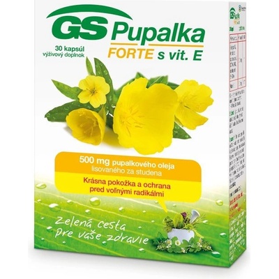 GS Pupalka Forte s vitaminem E 30 tabliet
