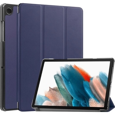 Gigapack Samsung Tab A9 LTE GIGAPACK Tok стоящ, с кожен ефект, активен FLIP, държач за настолен компютър, СИНЬО GP-150669 (GP-150669)