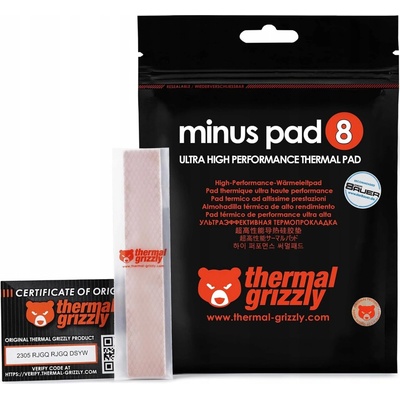 Thermal Grizzly Minus Pad 8 - 120 x 20 x 0,5 mm 2 ks TG-MP8-120-20-05-2R