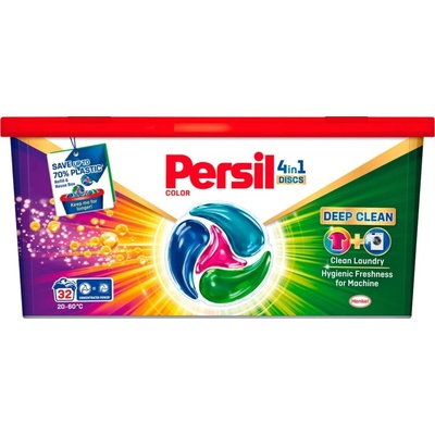 Persil 4in1 Discs Deep Clean Color Kapsle na praní 32 PD