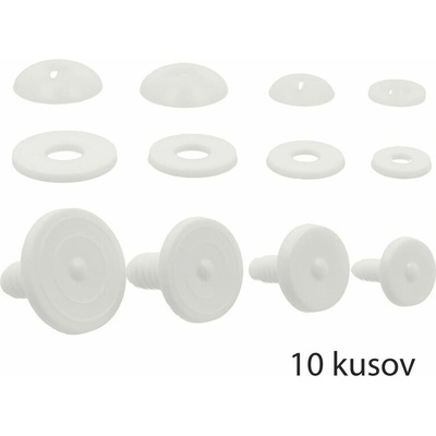Natana bezpečnostný kĺbik na hračky 10 kusov rôzne veľkosti