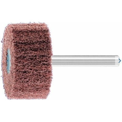 Bibielle RB0006 | Brúsny vejár z brúsneho rúna so stopkou 40x30-6 mm, Z280 FINE - jemný