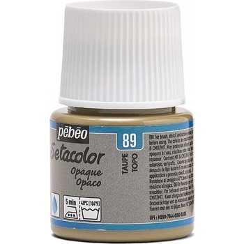 Farba na textil Pebeo Setacolor Opaque 45 ml Chocolate