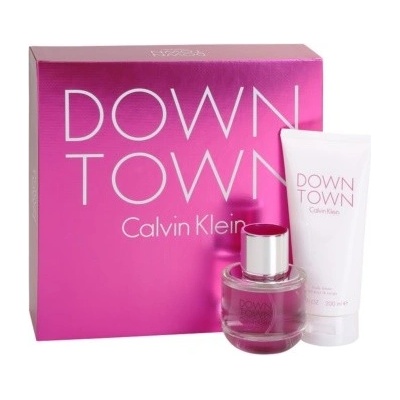 Calvin Klein Down Town pre ženy EDP 50 ml + sprchový gél 100 ml darčeková sada