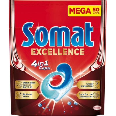 Somat tablety do myčky Excellence 4v1 50 ks