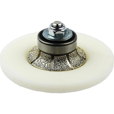 UNI Фрезер диамантен, за заобляне на ръбове на мрамор, гранит, 10 мм, m14 (rv10501)