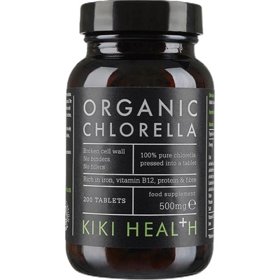 KIKI Health Organic Chlorella 500 mg [200 Таблетки]