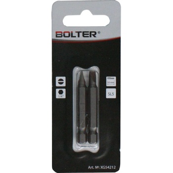 BOLTER Комплект накрайник бит Bolter - SL5, 1/4 inch, 50 mm, 2 бр (XG54212)
