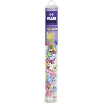 Plus-Plus Tuba MINI PASTEL mix 100 ks