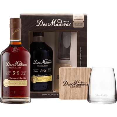 Dos Maderas PX 5+5y 40% 0,7 l (darčekové balenie 1 pohár)