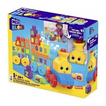 Mattel Mega Bloks ABC Musical Train 50pcs