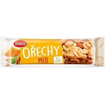 Emco Tyčinka Orechy a med 35 g